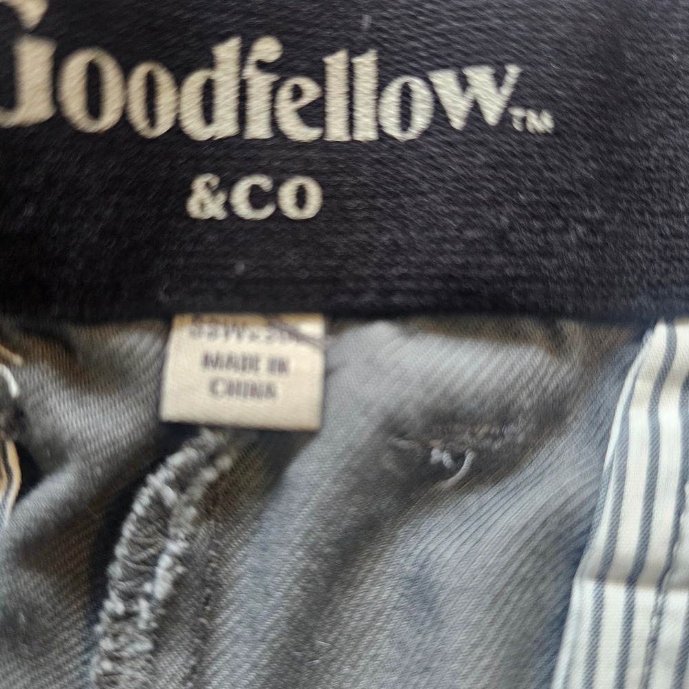 Goodfellow & Co Mens Comfort Wear‎ Chino Pants Gray Stretch 33x30 NWT - Picture 5 of 7